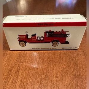1919 Pirsch Red Fire Truck Toy